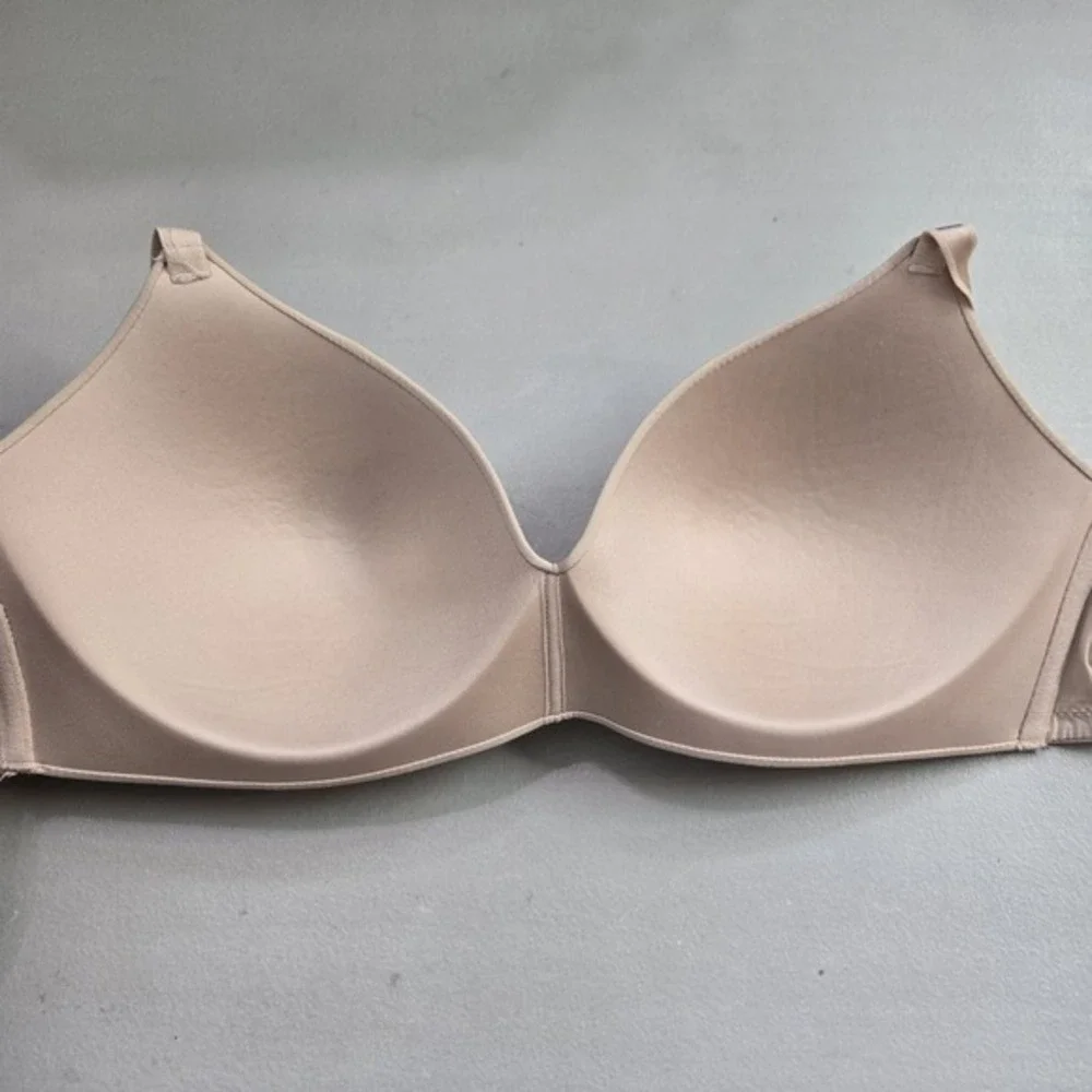 Auden Women Bra 36D Beige The Bliss T‎ Shirt Wireless Multiway Convertible